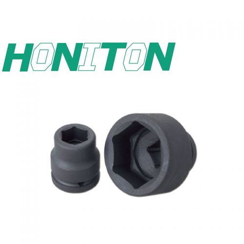  台灣 HONITON 6分氣動六角短套筒 